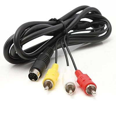 Immagine di Link e : cavo AV (audio/video) RCA per SEGA Megadrive 2 console