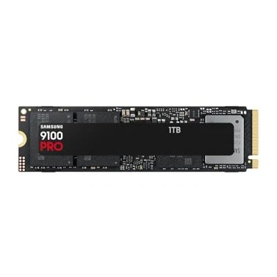 Immagine di SAMSUNG Memorie MZ VAP1T0BW 9100 PRO SSD interno DA 1 T PCIe® 5.0 x4, NVMe™ 2.0, memoria progettata per professionisti e gamer, compatibile con pc, mobile gaming console