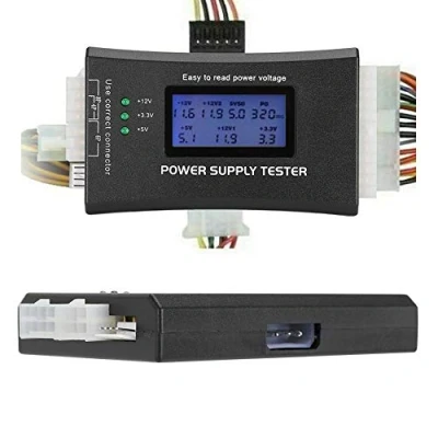 Immagine di Tester di Alimentazione per PC 20/24 4/6/8 Pin con Display LCD ATX, ITX, BTX, PCI E, SATA