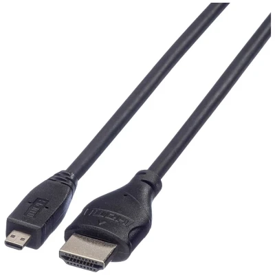 Immagine di ROLINE Cavo HDMI ad alta velocità con Ethernet, ST Micro ST, 2 m
