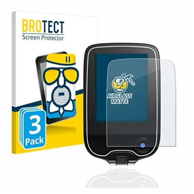 Immagine di brotect Pellicola Vetro Opaca per Freestyle Libre 2 (3 Pezzi) Protezione Schermo [Anti Riflesso, Durezza 9H]