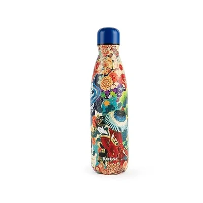 Immagine di Excelsa Kimono Bottiglia Termica, 50 Cl., Multicolor, Acciao INOX