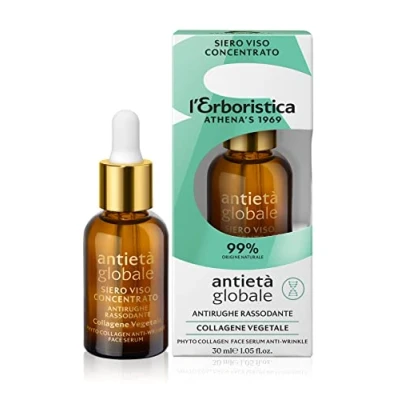 Immagine di L&#039;Erboristica Athena&#039;s Siero Viso Concentrato Antirughe Rassodante Antietà con Collagene Vegetale 30 ml