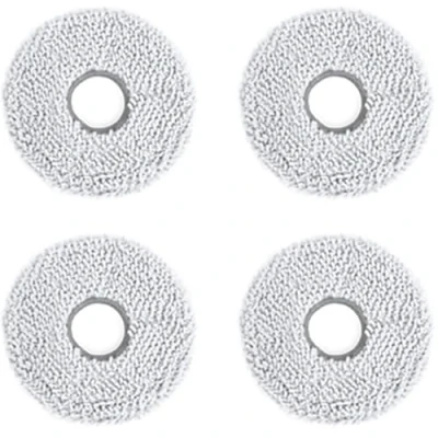 Immagine di ECOVACS 4 pezzi/scatola di panni lavabili per DEEBOT X5 OMNI/X5 PRO OMNI Robot Aspirapolvere, Accessori originali