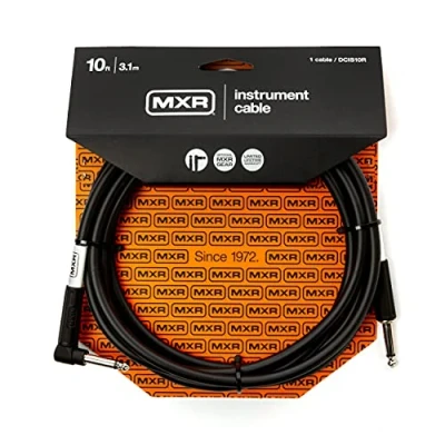 Immagine di JIM DUNLOP MXR Cavo Strumentale Standard, 10 piedi 3,1 m, Connettore Angolato 1/4 di pollice (DCIS10R)