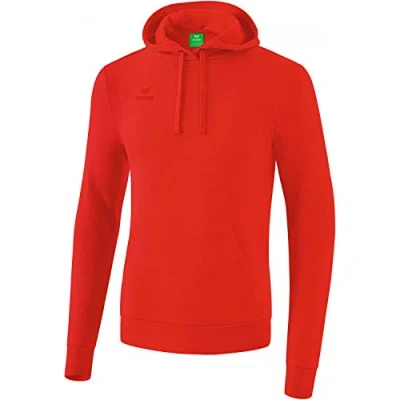 Immagine di Erima Basic Uni, Felpa con Cappuccio Uomo, Rosso, 3XL