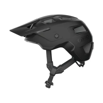 Immagine di Abus casco da MTB MoDrop bici robusto con buona ventilazione per mountain bike vestibilità individuale unisex nero, taglia M