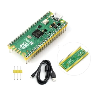 Immagine di Waveshare Pi Pico 2 M, Tiny Fast Microcontroller Board With Flexible Digital Interfaces RP2350 Chip Dual Core &amp; Architecture Design 4MB Flash Memory Support C/C++/MicroPython