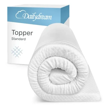 Immagine di Dailydream coprimaterasso in viscoelastico &quot;Model L&quot; con effetto memory foam, 160x200x7cm, Edition &quot;Standard&quot;