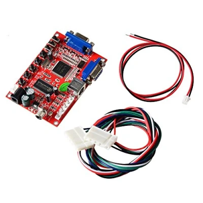 Immagine di Mcbazel Arcade Game Scheda VIDEO da VGA a CGA RGBS/CVBS/S con cavo RGB 5 pin