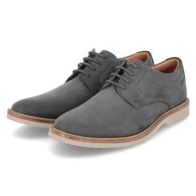 Immagine di Clarks Atticus Stringate, Uomo, Taglia: 45, Dark grey Nubuk