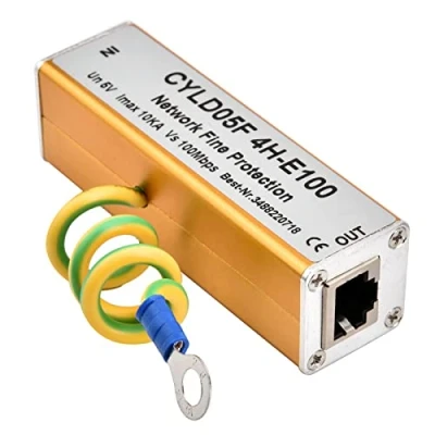 Immagine di Protezione Da Sovratensione, Adattatore Di Rete Ethernet Rj45 Rj11 Sovratensione Rete, Adatta Alla Contro Le Sovratensioni