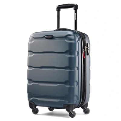 Immagine di Samsonite Omni Pc Hardside Valigia Espandibile Con Ruote Spinner, Nero, Checked Medium 24 Inch, Spinner