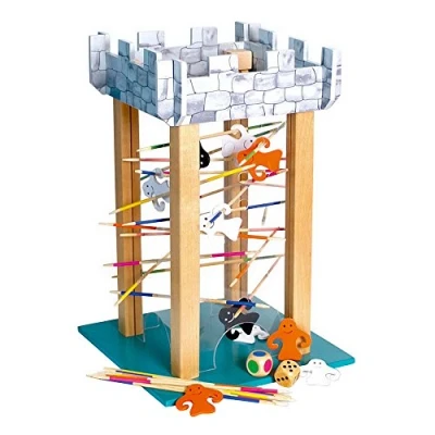 Immagine di small foot 7656 Gioco di abilità &quot;Ghost tower&quot; in legno, addestra e istinto sicuro, da 3 anni poi.