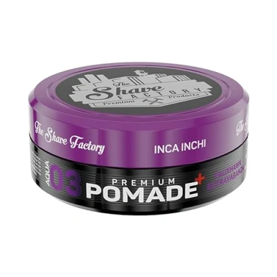 Immagine di The Shave Factory Pomata Premium 150ml 03 Fauxhawk Extravaganza con Inca Inchi Extra Hold Shine