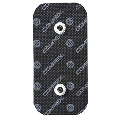 Immagine di Compex Performance Elettrodi a Snap, 5x10 cm, 2 Pezzi