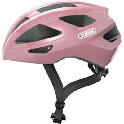Immagine di ABUS Macator Casco da ciclismo bici sportiva Per principianti uomo e donna Rosa, Taglia M