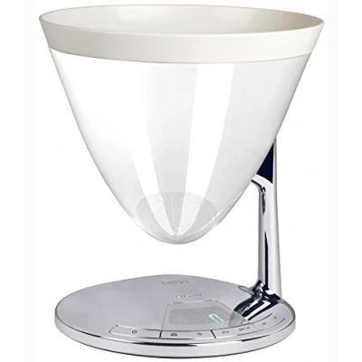 Immagine di BUGATTI, Uma, Bilancia da Cucina Digitale con Timer, Display Elettronico, Ciotola Pesa Alimenti rimovibile, Portata massima 3kg, Design elegante (Bianco)