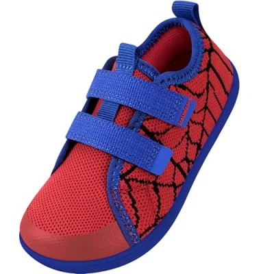 Immagine di Scarpe a Piedi Nudi in Versione Larga Ragazzi Ragazze Outdoor Trail Running Minimalista da Camminare(Blu Navy, 29 EU Larga)