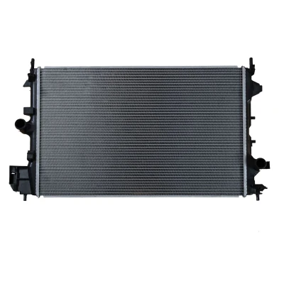 Immagine di NRF 58204 Radiatore motore Alluminio 650 398 32 Alette di raffreddamento saldate SAAB: 9 3 Sedan, OPEL: Signum CC, Vectra C Caravan