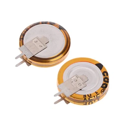 Immagine di 2 pz universale 5,5 V 1,0 F Super Condensatore Pulsante Smart 5 mm Capacità