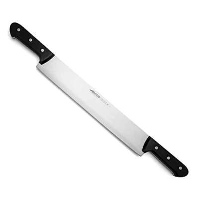 Immagine di Arcos Serie Universal, Coltello Formaggio, Lama Acciaio Inossidabile NITRUM 400 mm, Manico Polioxymetilene (POM), Colore Nero