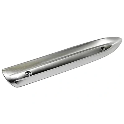 Immagine di one by Camamoto protezione para calore difesa marmitta compatibile con yamaha majesty 400cc anno dal 2007 al 2011 (interasse fori 310 mm) (cromo satinato)