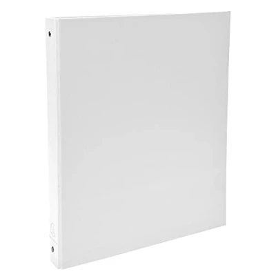 Immagine di Exacompta 51378E 1 Raccoglitore Rigido Foderato Polipropilene 4 Anelli Tondi 30 mm Dorso 40 Dimension Esterne 26x32 cm per Formato A4 Colore Bianco