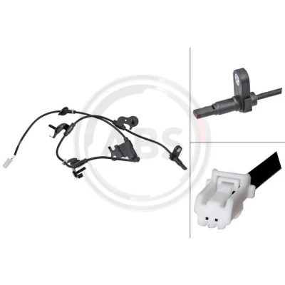 Immagine di A.B.S. 31760 Sensore ABS attivo 970mm 1045mm 36mm bianco