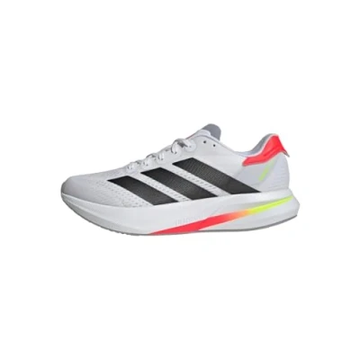 Immagine di adidas Duramo Speed 2 Running Shoes, Scarpe da Corsa Uomo, Cloud White/Core Black/Lucid Red, 36 2/3 EU