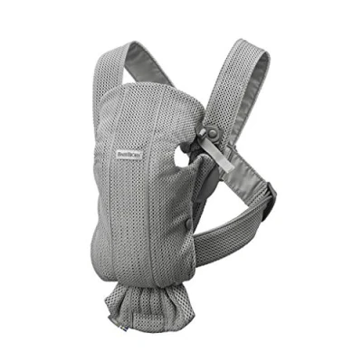 Immagine di BabyBjörn Marsupio Mini Mesh 3D, Grigio