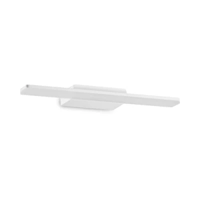 Immagine di Ideal Lux MAKE UP Lampada da parete a LED integrata 45 cm bianca, 3000K, IP54, non dimmerabile