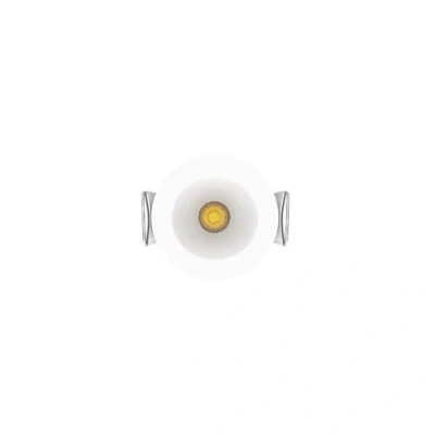 Immagine di Beneito Faure Faretto Incasso Rotondo Pulsar Bianco 3,5watt Luce Calda 2700K IP65 170 Lumen Ideale per Ambienti Interni Moderno Diametro Foro 29mm Codice 4297