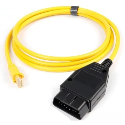 Immagine di Cavo Ethernet OBD OBDII Rj45 ENET per interfaccia codifica 2M compatible G F Series (sottile)