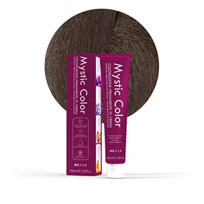 Immagine di Mystic Color Colore Biondo Cenere 7.1 Tinta per Capelli Colorazione Professionale in Crema a Lunga Durata Con Cheratina Idrolizzata, Olio di Argan e Calendula 100 ml…