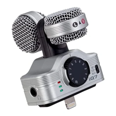 Immagine di Zoom iQ7/IFS microfono stereo mid/side per iPhone5/iPod touch/iPad mini
