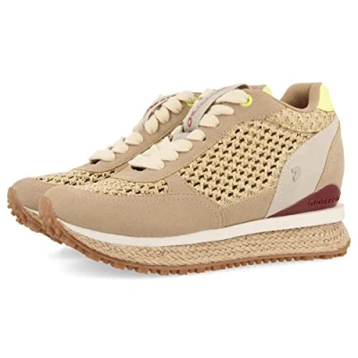 Immagine di Gioseppo DE Rejilla CON CUÑA INT Sneakers basse, Donna, Taglia: 38, Beig Sintetico