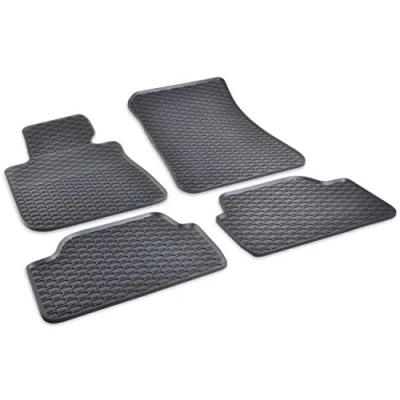 Immagine di GEYER &amp; HOSAJA Tappetini in gomma per auto 894/4C compatibile con BMW Serie 1 E87 (2004 2011), E82/E88 (2007 2013) e X1 E84 (2009 2015)