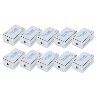 Immagine di DIGITUS Modulo di connessione LSA Cat 6, 10 Pezzi, Schermato, Connettore a dislocamento Isolamento Cat6 LSA, da AWG 22 26, per Cavi Ethernet, Rete, Installazione