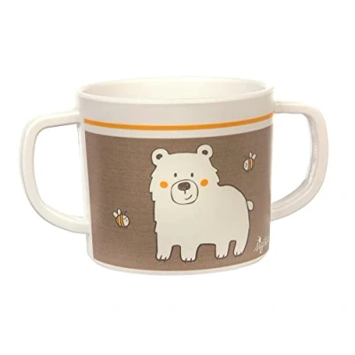 Immagine di Sigikid 25386 Tazza per bambini con orso HoniBoni Bear rPET raccomandata di 2 anni, sostenibile, robusta e durevole