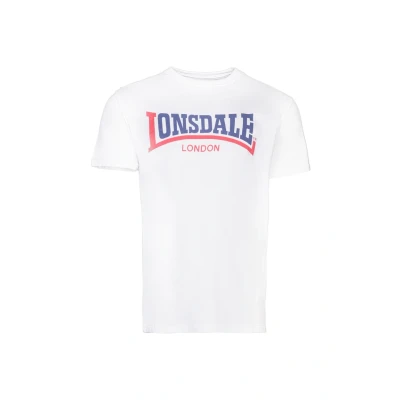 Immagine di Lonsdale TWO TONE Tshirt con stampa, Uomo, Taglia: 4XL, White