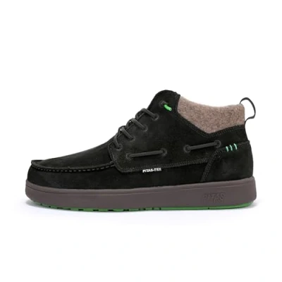 Immagine di WALK in PITAS Stivaletti Casual da Uomo Stivaletto Camoscio Scarpa Urbana a Collo Basso Calzatura Comoda Sneakers Invernali Scarpe Topo 41