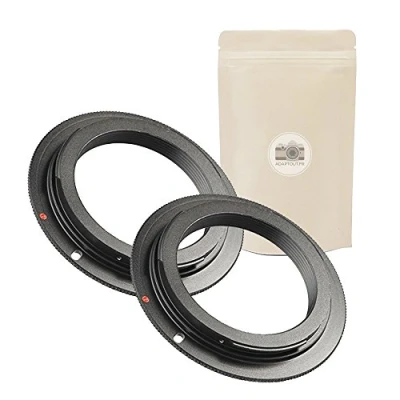 Immagine di X3 M42 EOS Adattamento anello Obiettivo a Canon EF Caso EFS Adattatore in metallo 100% Infinito Conservato Adattativo marchio francese