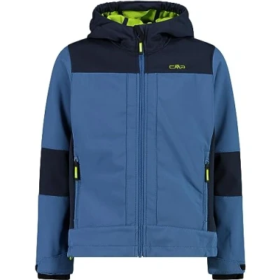 Immagine di CMP Giacca in Softshell da Bambini con Cappuccio Fisso, Dusty Blue B.Blue, 128