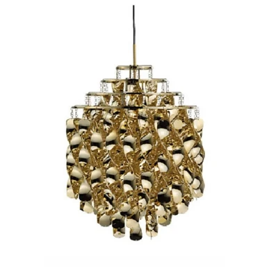 Immagine di VERPAN Spiral SP01 lampada sospensione in oro