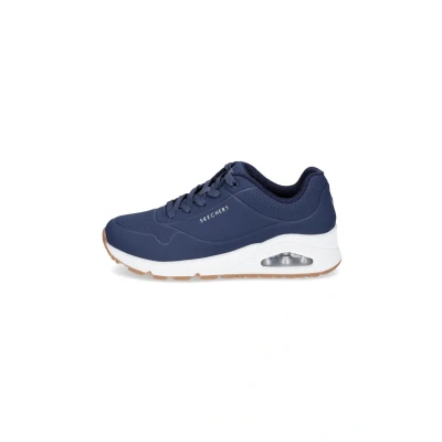 Immagine di Skechers Uno Stand On Air, Sneaker Donna, Navy Durabuck Mesh, 40 EU