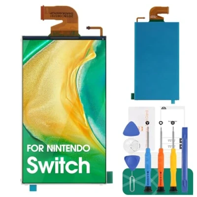 Immagine di TFT Per Nintendo Switch Schermo di Ricambio Display LCD HAC 001 2017 1a prima generazione (non include Touch Digitizer Screen)