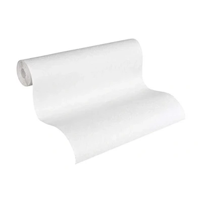 Immagine di A.S. Création 141118 1411 18 Carta da parati in tessuto non tessuto, 10,05 m x 0,53 m, colore: Bianco