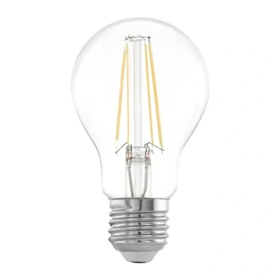 Immagine di EGLO E27 LED, lampadina classica, illuminazione retro, 4 Watt (equivalente a 40 Watt), 470 lumen, luce bianco caldo, 2700k, Edison A60, Ø 6 cm