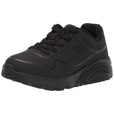 Immagine di Skechers 403694l Bbk, Scarpe da ginnastica Bambini e ragazzi, Black Synthetic Trim L, 33.5 EU